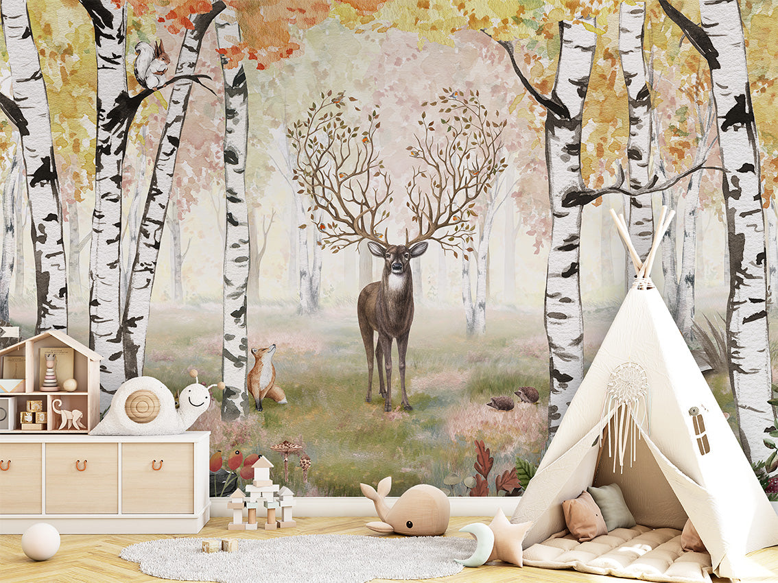 Amazing Antlers Mural