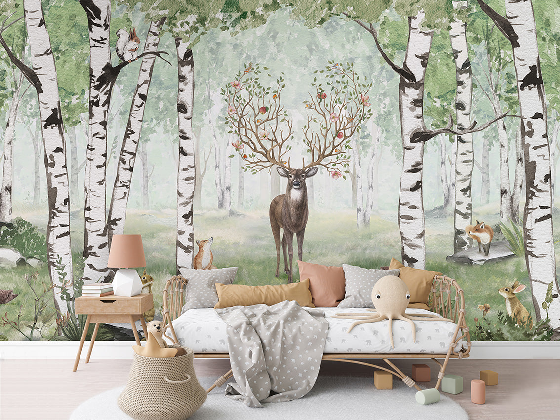 Amazing Antlers Mural