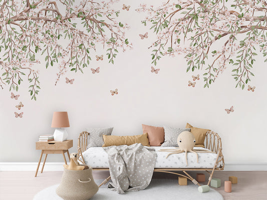 Blooming Blossom Mural
