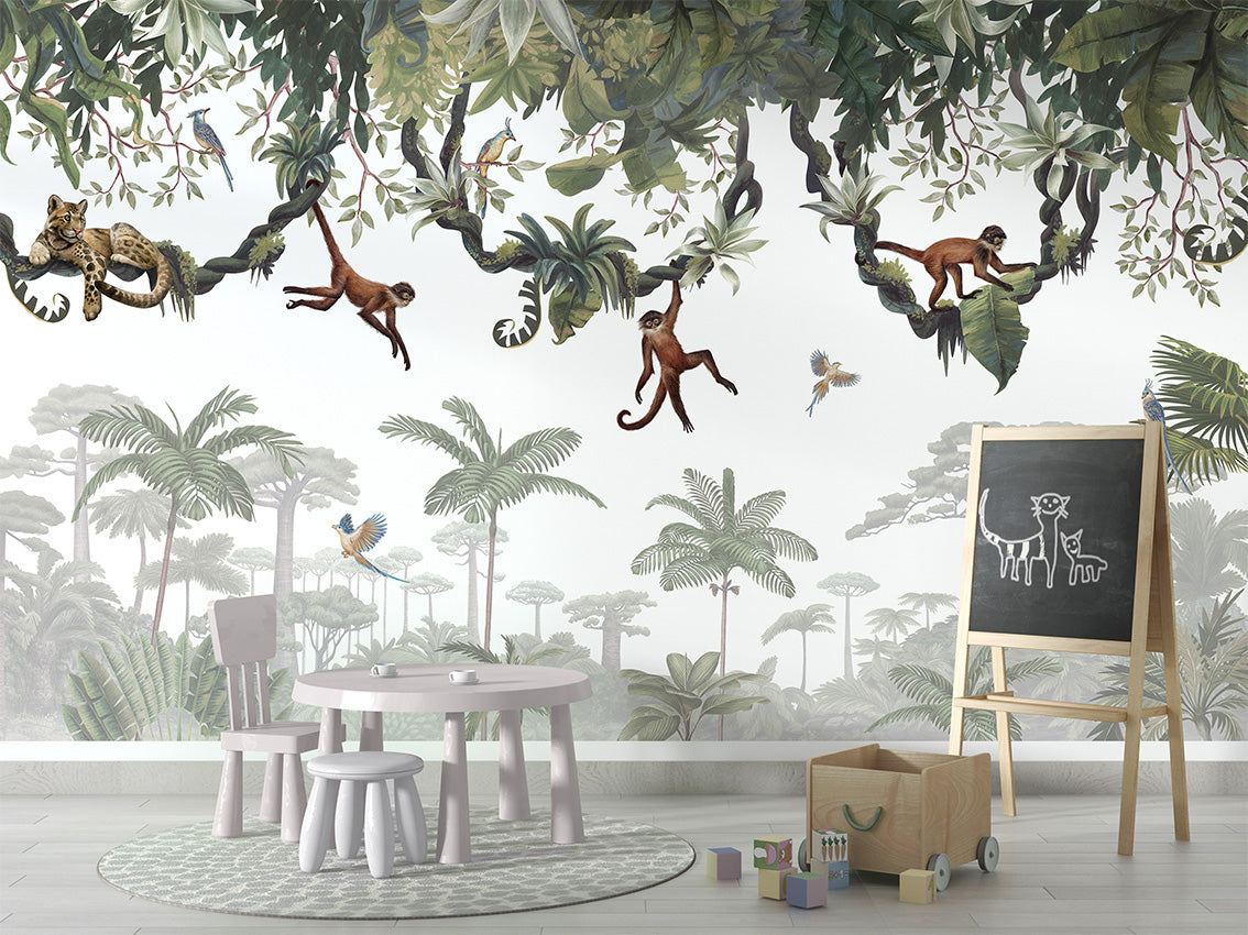 Cheeky Monkeys Mural