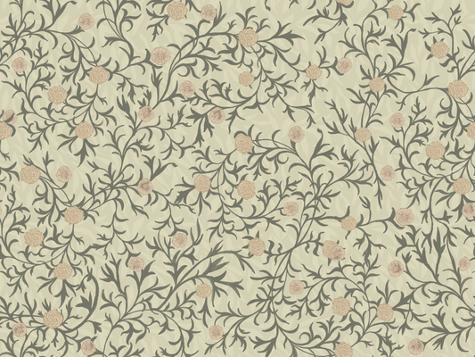Heritage Stems Custom Wallpaper