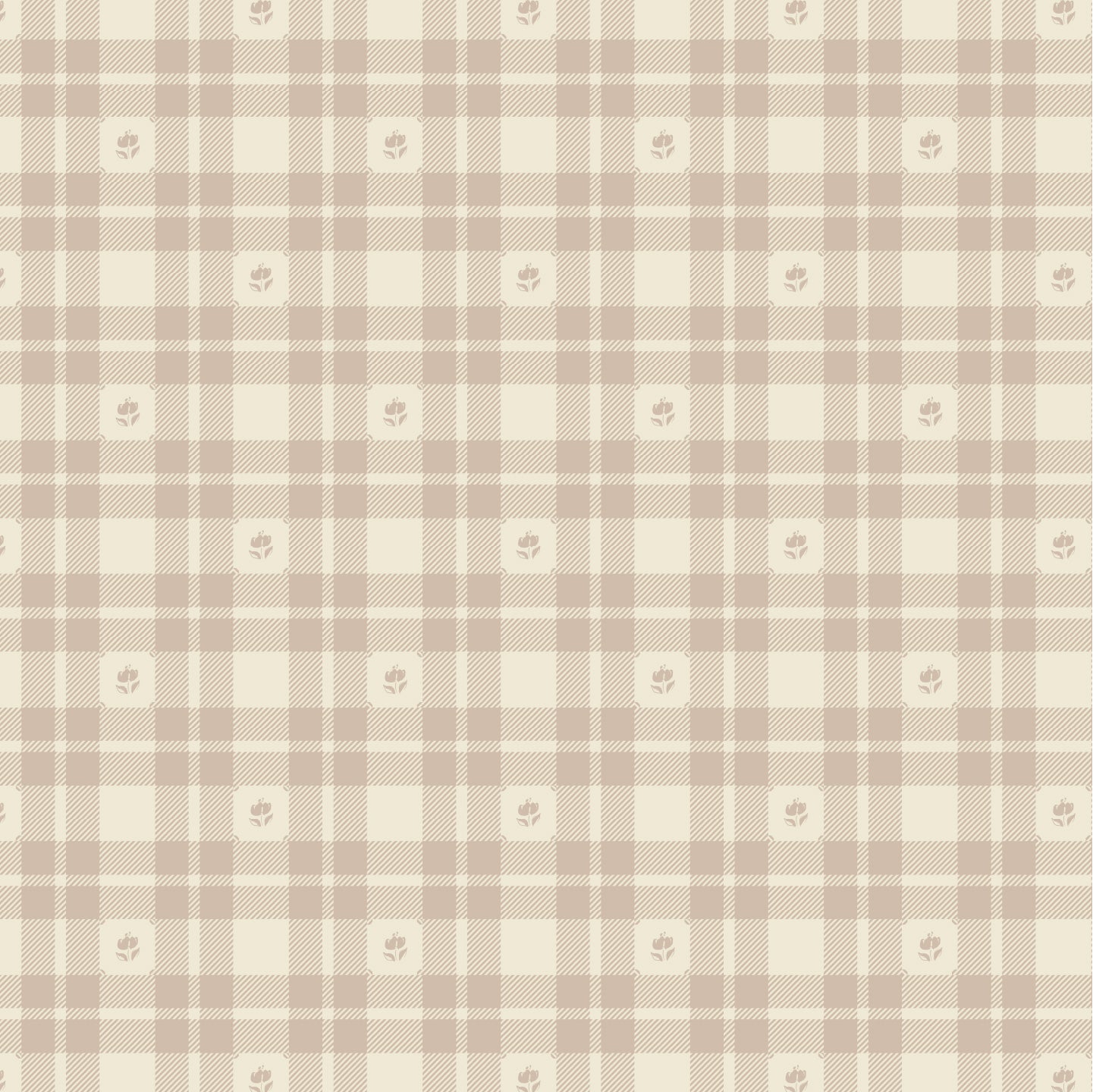 Ali Anni - Floral Plaid