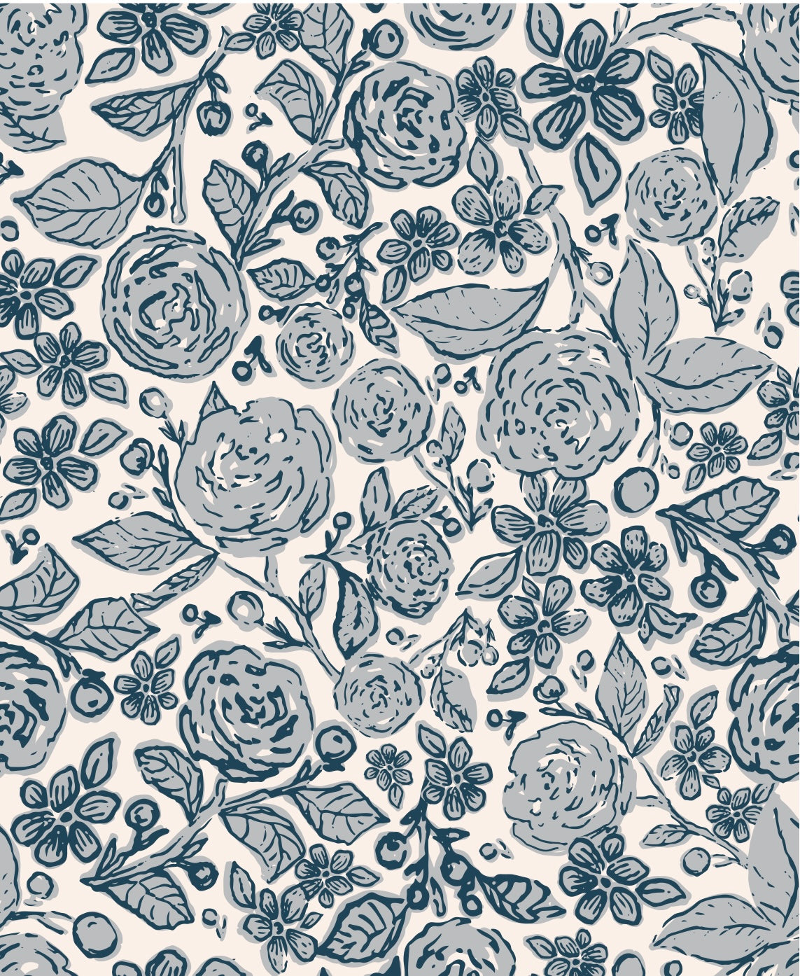 Garden Floral Wallpaper