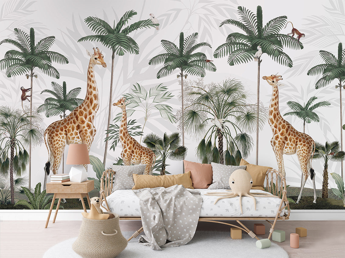 Gracious Giraffe Mural