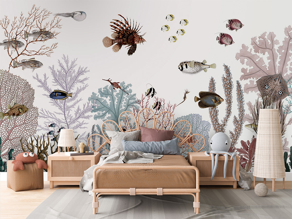 Roaring Reef Mural – Wallpapers By T