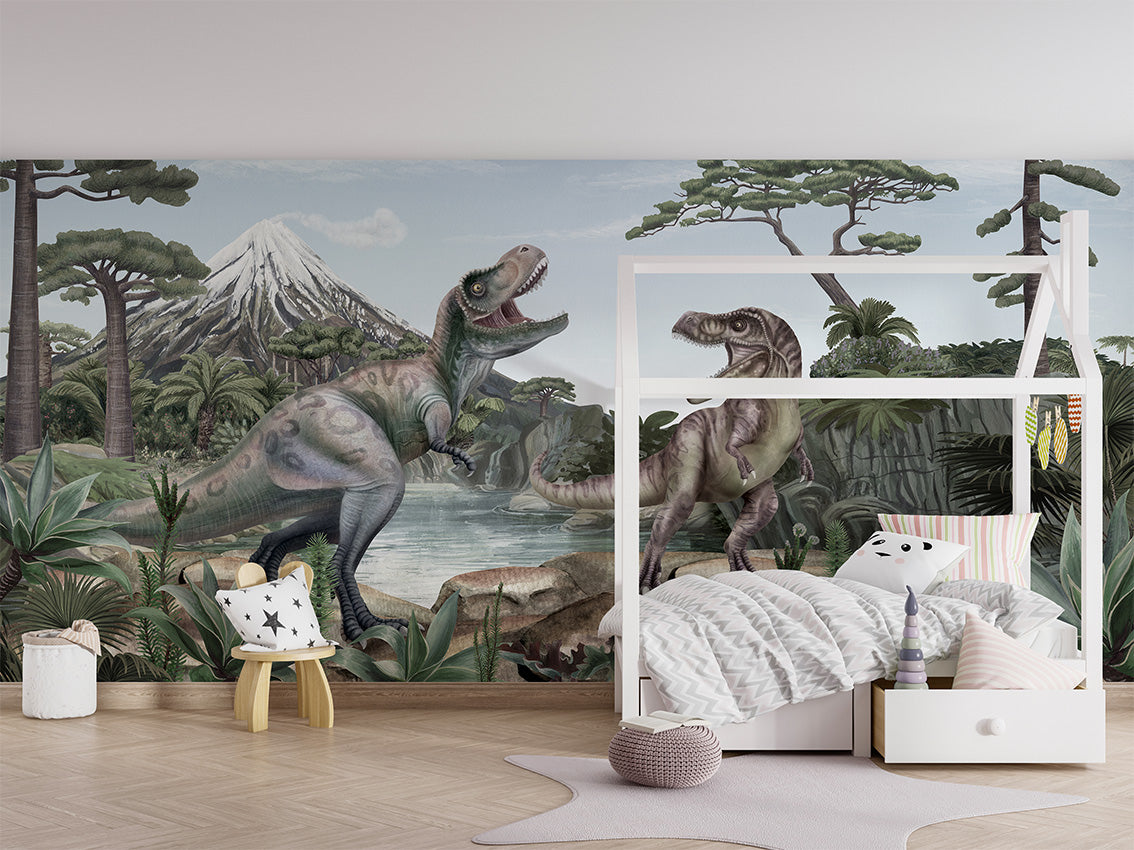 Terrific T-Rex Mural