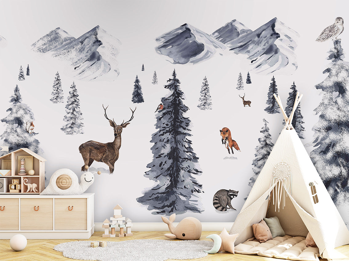 Winter Wonderland Mural