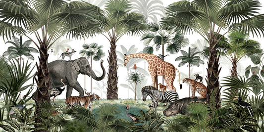 Animal Kingdom Mural