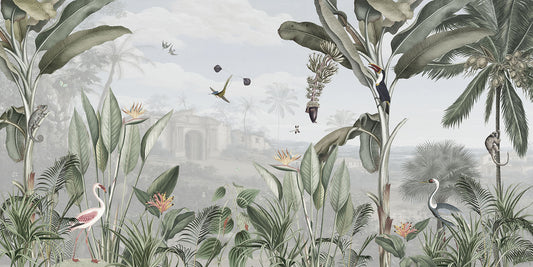 Botanical Beauty Mural