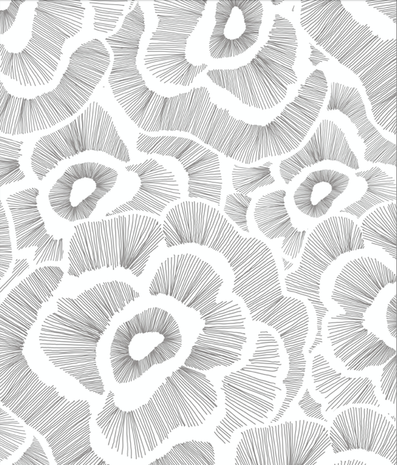 Flirty Floral Custom Wallpaper