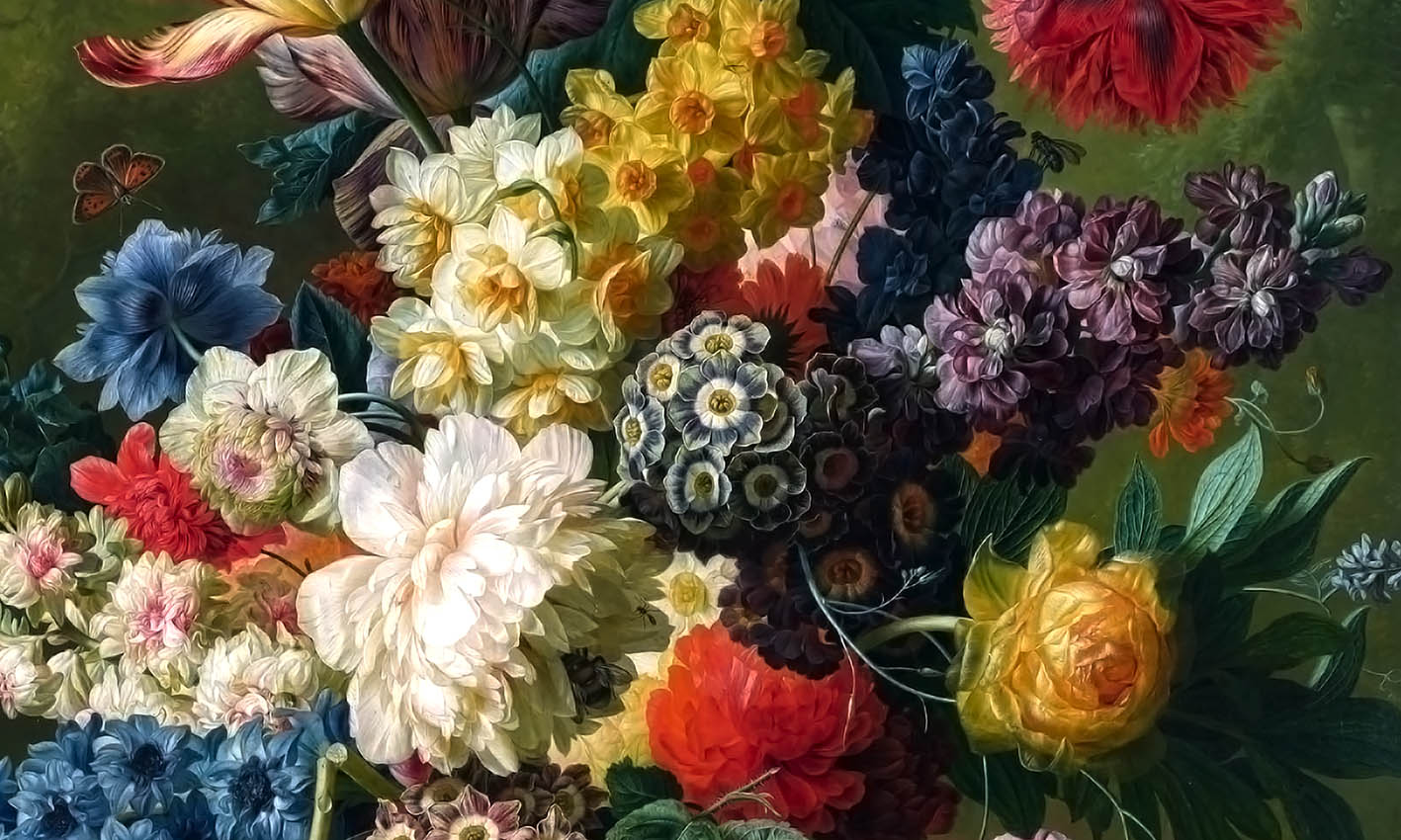Flower Madness Mural