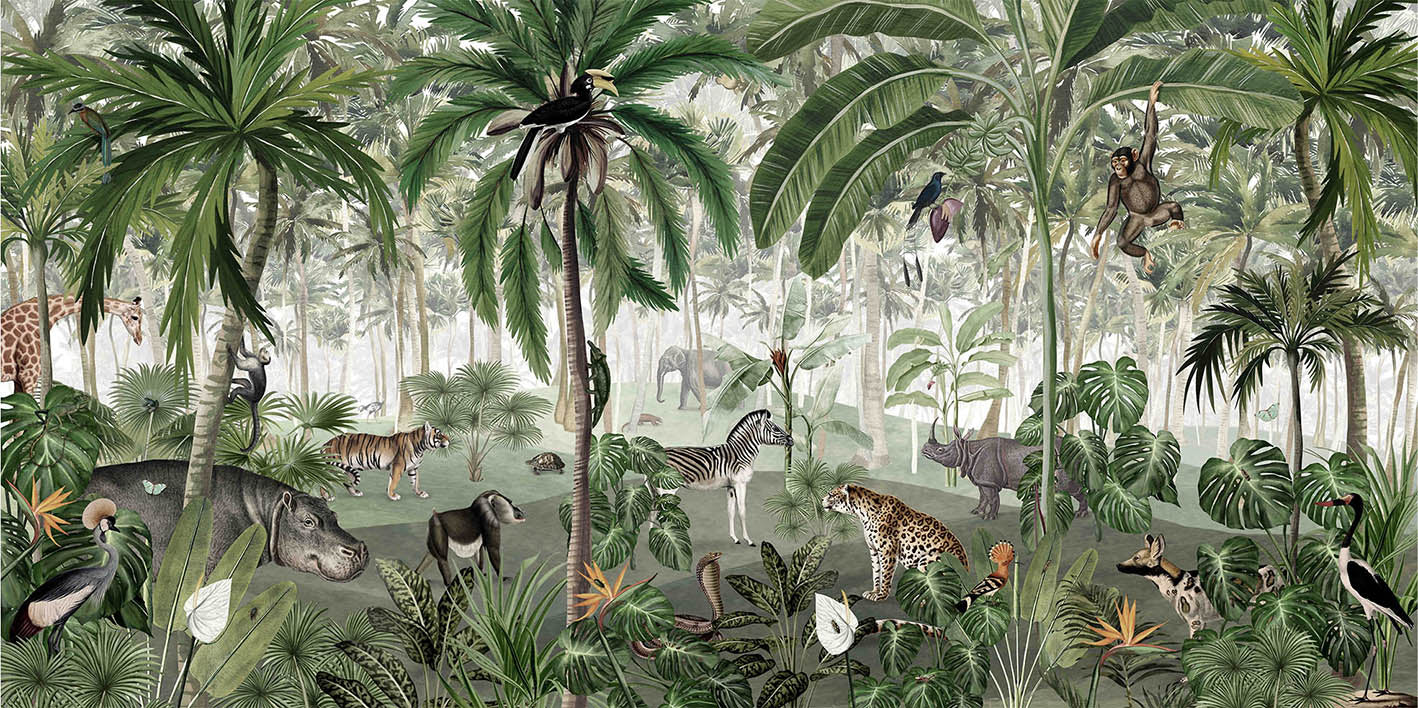 Jungle Lookbook Mural