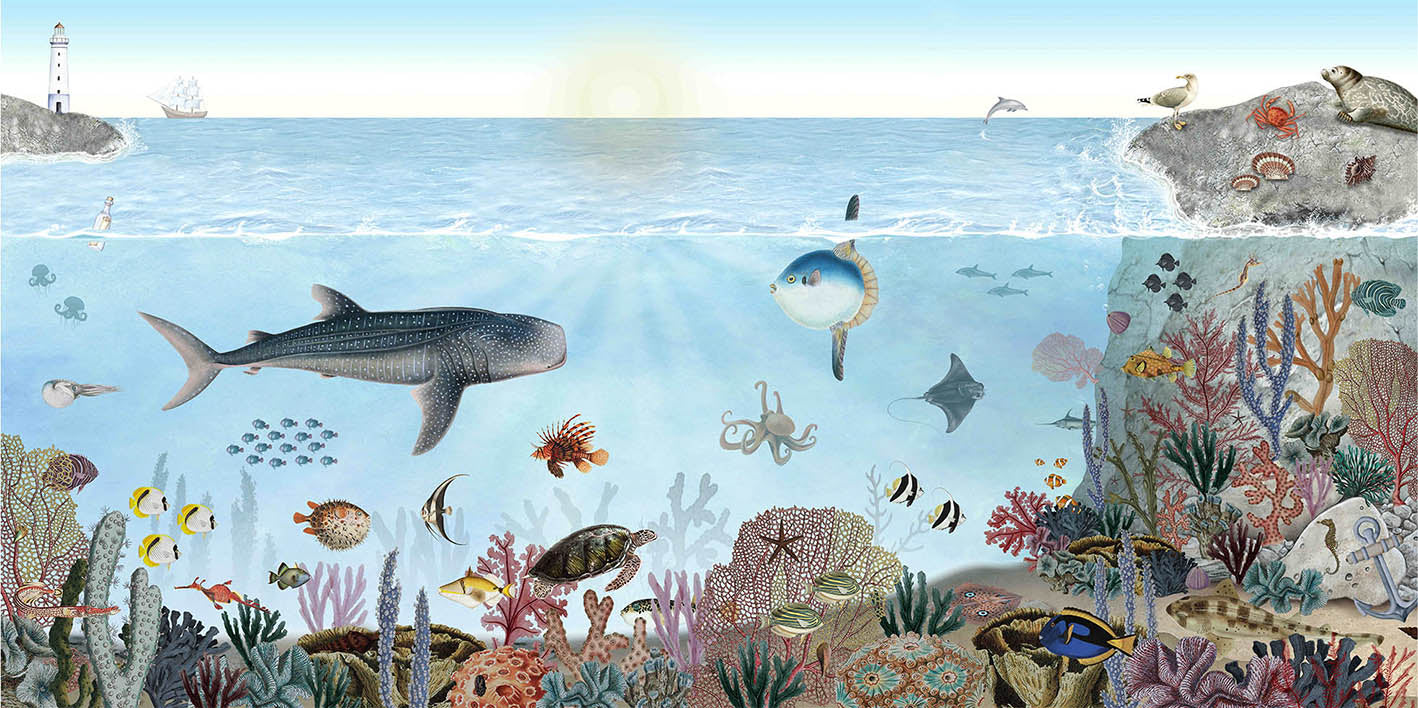 Ocean Lookbook Mural