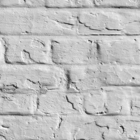 White Washed Brick Custom Wallpaper