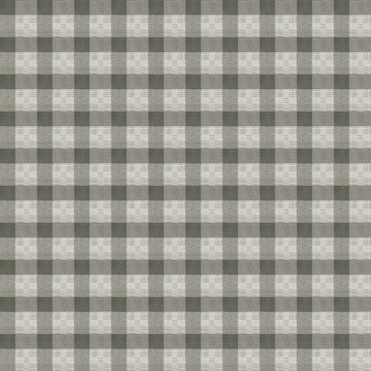 Small print green and cream woven plaid pattern easy to install and remove peel and stick custom wallpaper available in different lengths/sizes locally created and printed in Canada. Removable, washable, durable, commercial grade, customizable and water proof.